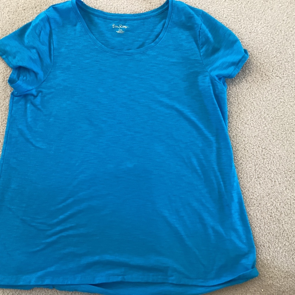 Lilly Pulitzer XXL Turqoise top